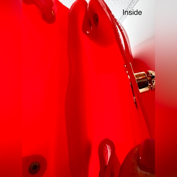 Adorable Mini Red Jelly Handbag, Good Preowned Condition - Picture 7 of 7